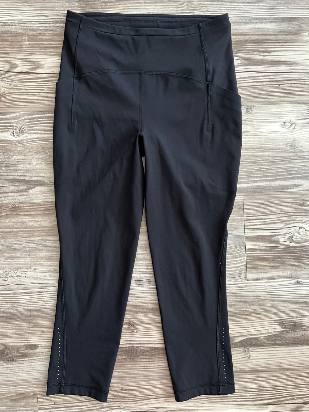 Lululemon Swift Speed High-Rise Crop 21" Black (First Release) Size 6